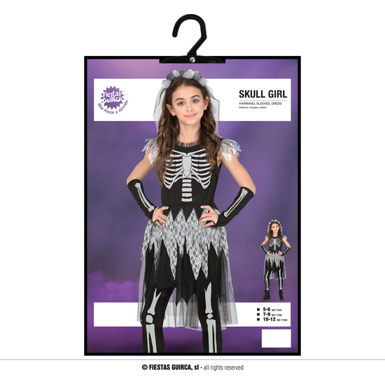 SKULL GIRL, INFANTIL, 5 – 6 AÑOS image 4