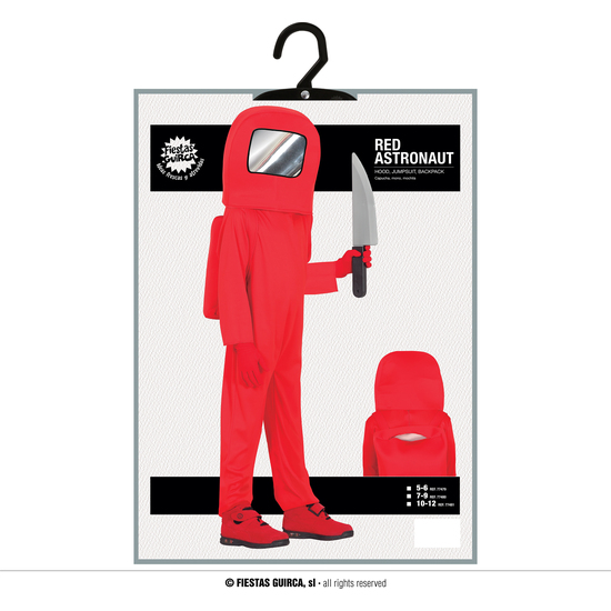 RED ASTRONAUT, INFANTIL, 7 – 9 AÑOS image 4