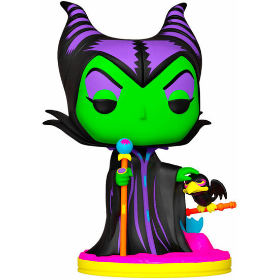 FIGURA POP DISNEY VILLAINS MALEFICENT BLACK LIGHT EXCLUSIVE image 1