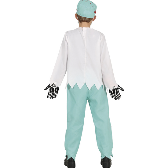 SKELETON ZOMBIE MEDIC, INFANTIL, 10 – 12 AÑOS image 2