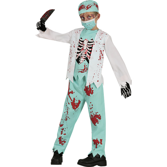 SKELETON ZOMBIE MEDIC, INFANTIL, 5 – 6 AÑOS image 1