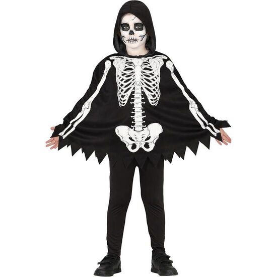 SKELETON PONCHO, INFANTIL, 7 – 9 AÑOS image 0