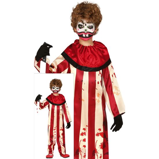 STRIPED CLOWN, INFANTIL, 3 – 4 AÑOS image 0