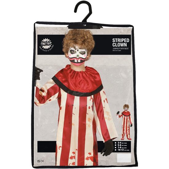 STRIPED CLOWN, INFANTIL, 3 – 4 AÑOS image 3