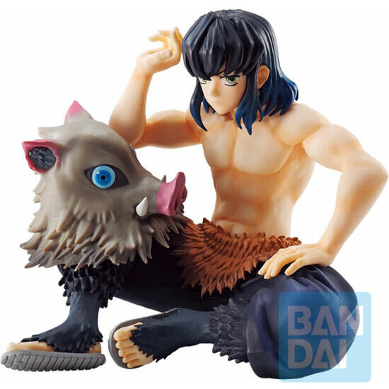 FIGURA INOSUKE HASHIBIRA DEMON SLAYER KIMETSU NO YAIBA 10CM image 0