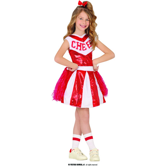 RED SEQUINED CHEERLEADER, INFANTIL, 10 – 12 AÑOS image 0