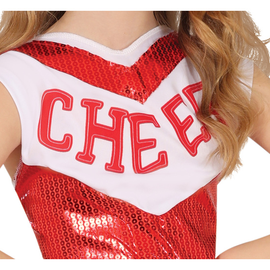 RED SEQUINED CHEERLEADER, INFANTIL, 10 – 12 AÑOS image 5