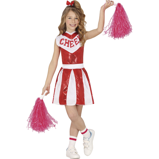 RED SEQUINED CHEERLEADER, INFANTIL, 7 – 9 AÑOS image 3