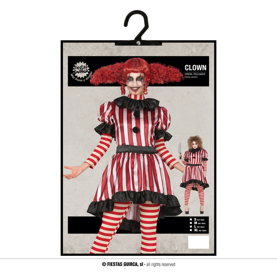 CLOWN, ADULTA, 36 – 38 (S) image 4