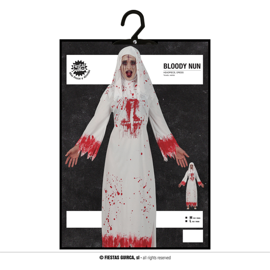 BLOODY NUN, ADULTA, 38 - 40 (M) image 4