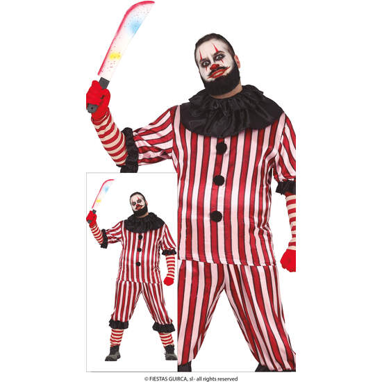 DEVIL CLOWN, ADULTO, 54 – 56 (XL) image 0