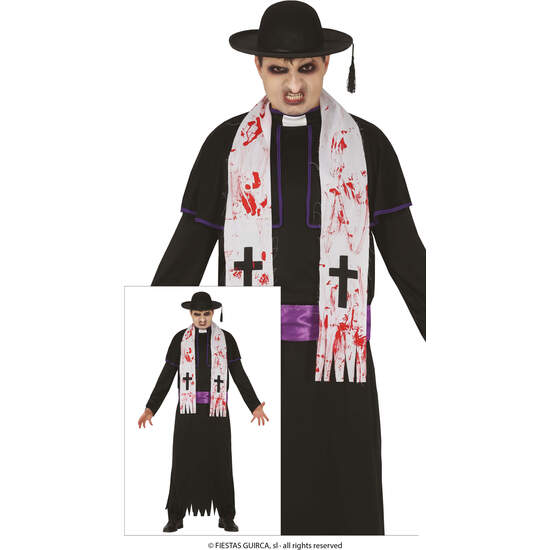 ZOMBIE PRIEST, ADULTO, 52 – 54 (L) image 0