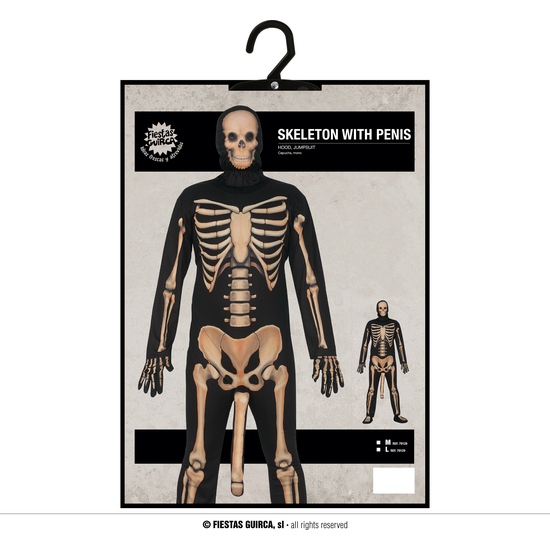SKELETON WITH PENIS, ADULTO, 52 – 54 (L) image 4