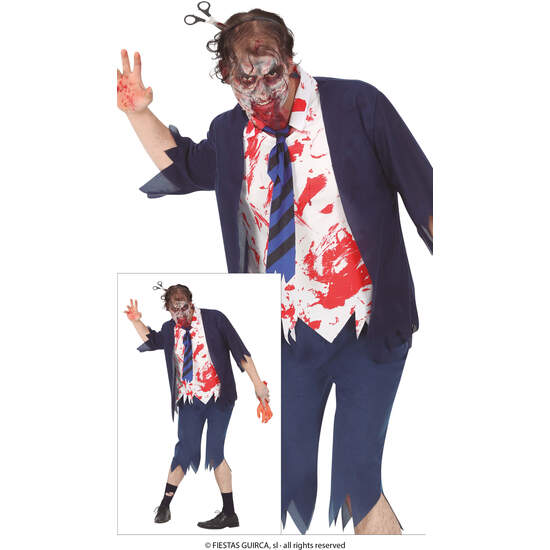 ZOMBIE HIGH SCHOOLER, ADULTO, 52 – 54 (L) image 0