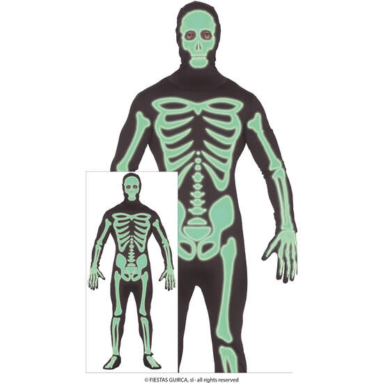 SKELETON GLOW IN THE DARK, ADULTO, 52 – 54 (L) image 0