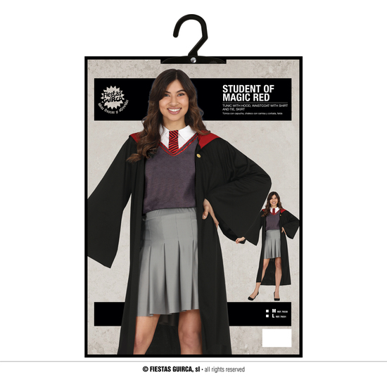 STUDENT OF MAGIC RED, ADULTA, 42 – 44 (L) image 4