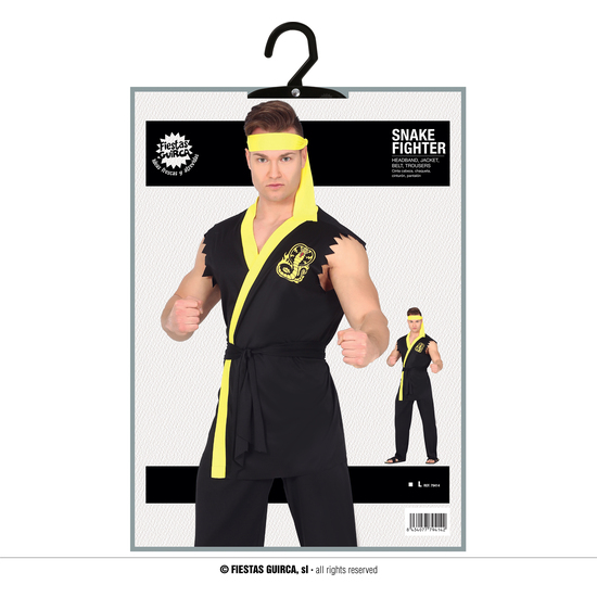 SNAKE FIGHTER, ADULTO, 52 – 54 (L) image 4