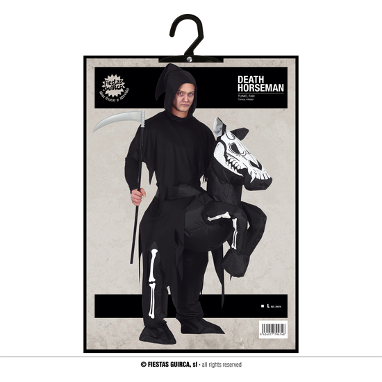 DEATH HORSEMAN, ADULTO, 52 – 54 (L) image 4