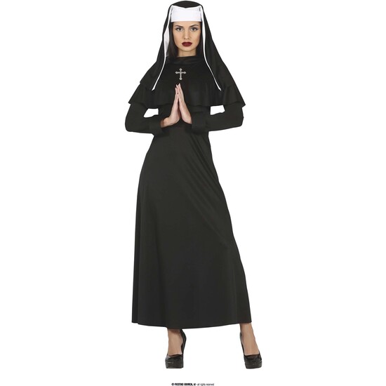 GOTHIC NUN, ADULTA, 38 - 40 (M) image 3