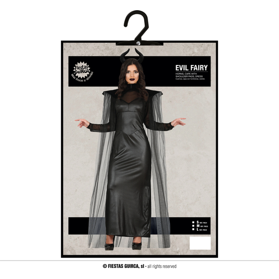 EVIL FAIRY, ADULTA, 36 – 38 (S) image 4