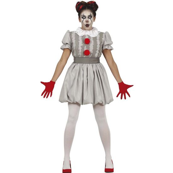 GREY CLOWN, ADULTA, 38 - 40 (M) image 0