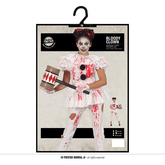 BLOODY CLOWN, ADULTA, 36 – 38 (S) image 4