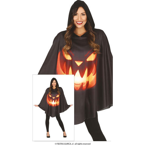 PUMPKIN PONCHO, ADULTA, 42 – 44 (L) image 0