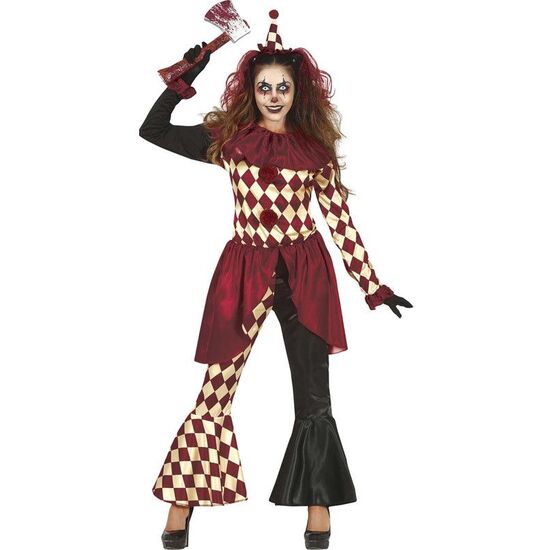 HORROR CLOWN, ADULTA, 36 – 38 (S) image 0