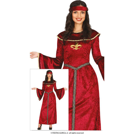 MEDIEVAL PRINCESS, ADULTA, 38 - 40 (M) image 0