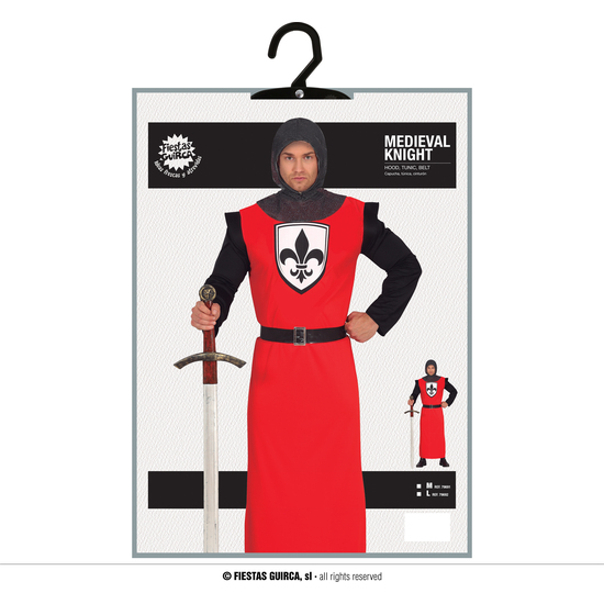 MEDIEVAL KNIGHT, ADULTO, 52 – 54 (L) image 4
