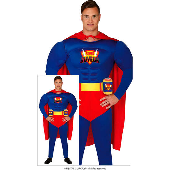 SUPER BUVEUR, ADULTO, 52 – 54 (L) image 0