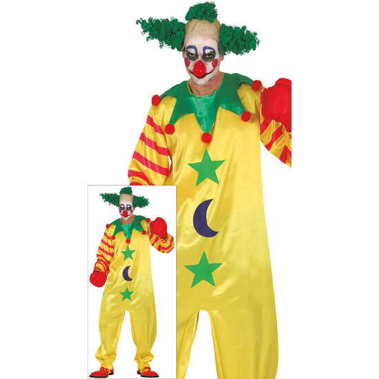 YELLOW KILLER CLOWN, ADULTO, 52 – 54 (L) image 0
