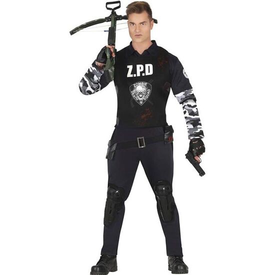 ZOMBIE POLICE DPT, ADULTO, 52 – 54 (L) image 0