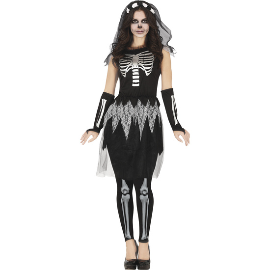 SILVER SKELETON, ADULTA, 38 - 40 (M) image 1