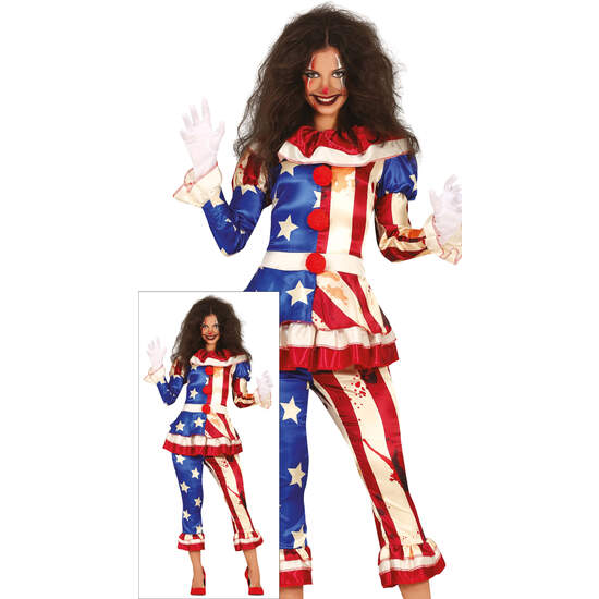 PATRIOT CLOWN, ADULTA, 38 - 40 (M) image 0