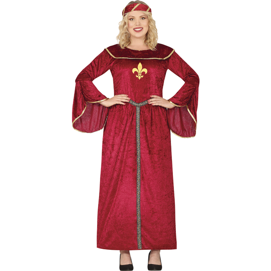 MEDIEVAL PRINCESS,  ADULTA, 44 – 46 (XL) image 1