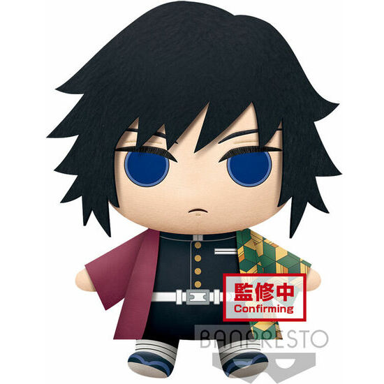 PELUCHE GIYU TOMIOKA DEMON SLAYER KIMETSU NO YAIBA 32CM image 0