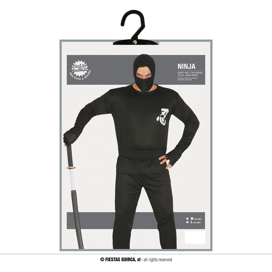 NINJA, ADULTO, 52 – 54 (L) image 4