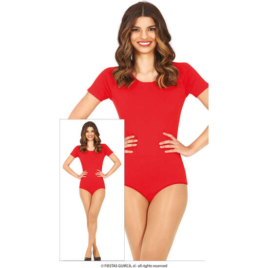 MAILLOT MANGA CORTA ROJO, ADULTA, 38 - 40 (M) image 0