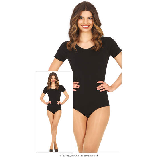 MAILLOT MANGA CORTA NEGRO, ADULTA, 38 - 40 (M) image 0