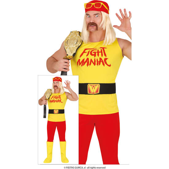FIGHT MANIAC, ADULTO, 52 – 54 (L) image 0