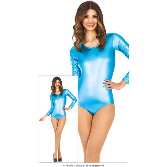 MAILLOT MANGA LARGA METAL.TURQUESA ADULTA 42-44(L) image 0