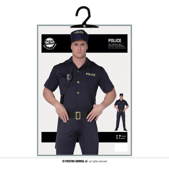 AGENTE DE POLICIA, ADULTO, 52 – 54 (L) image 4