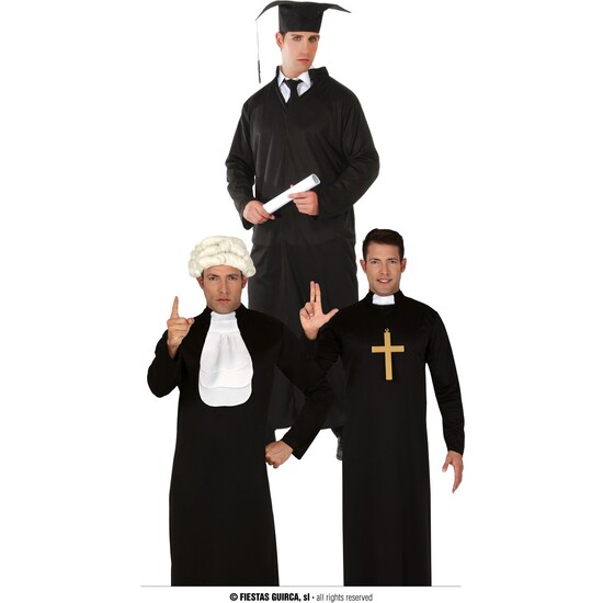 ESTUDIANTE/CURA/JUEZ, ADULTO, 52 – 54 (L) image 0