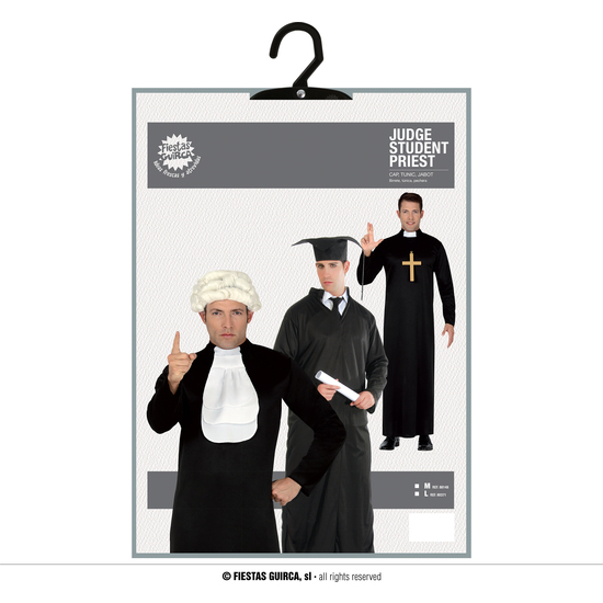 ESTUDIANTE/CURA/JUEZ, ADULTO, 52 – 54 (L) image 4