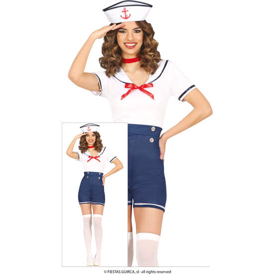 VINTAGE SAILOR GIRL, ADULTA, 38 - 40 (M) image 0