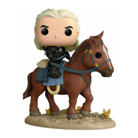 FIGURA POP THE WITCHER GERALT AND ROACH EXCLUSIVE image 1