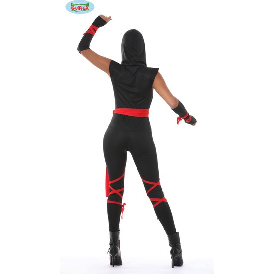 BLACK NINJA, ADULTA, 36 – 38 (S) image 2