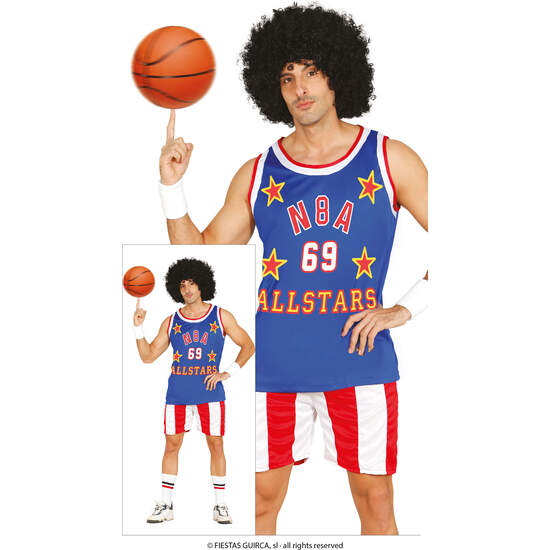 JUGADOR DE BASQUET U.S.A., ADULTO, 52 – 54 (L) image 0