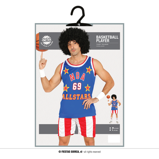 JUGADOR DE BASQUET U.S.A., ADULTO, 52 – 54 (L) image 4